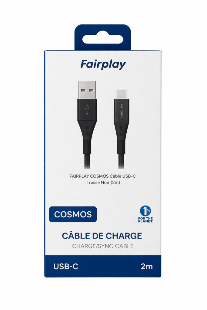 Cable USB vers USB-C