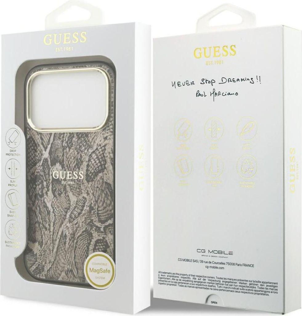 Guess – MagSafe motif python