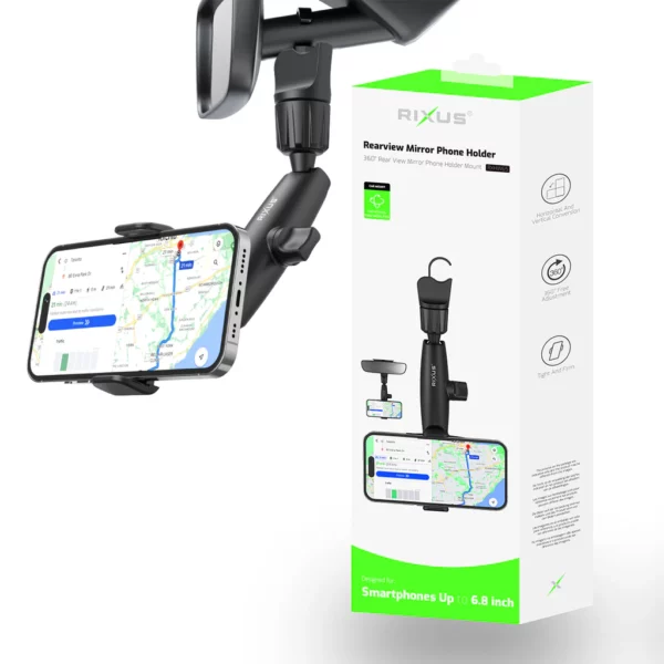 Support de téléphone à vision panoramique à 360°