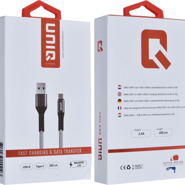 UNIQ Accessory Câble USB Type-C Chargeur Rapide