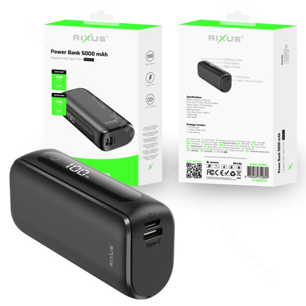 Power Bank Rixus Digital Display